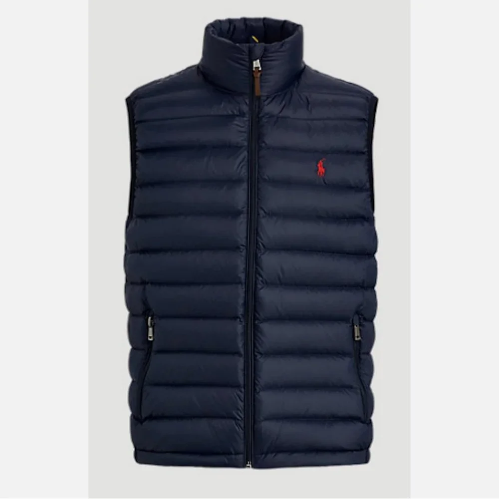 Polo Ralph Lauren Down Navy Packable Water Repellent Vest